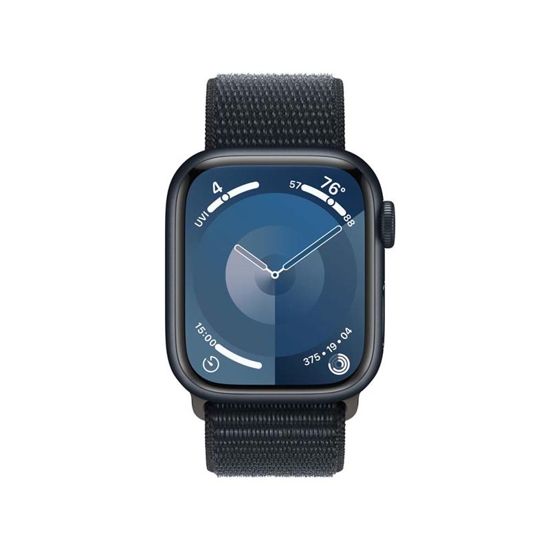 Apple Watch Series 9 GPS 41mm Midnight Aluminium Case with Midnight Sport Loop *Rozbalený*