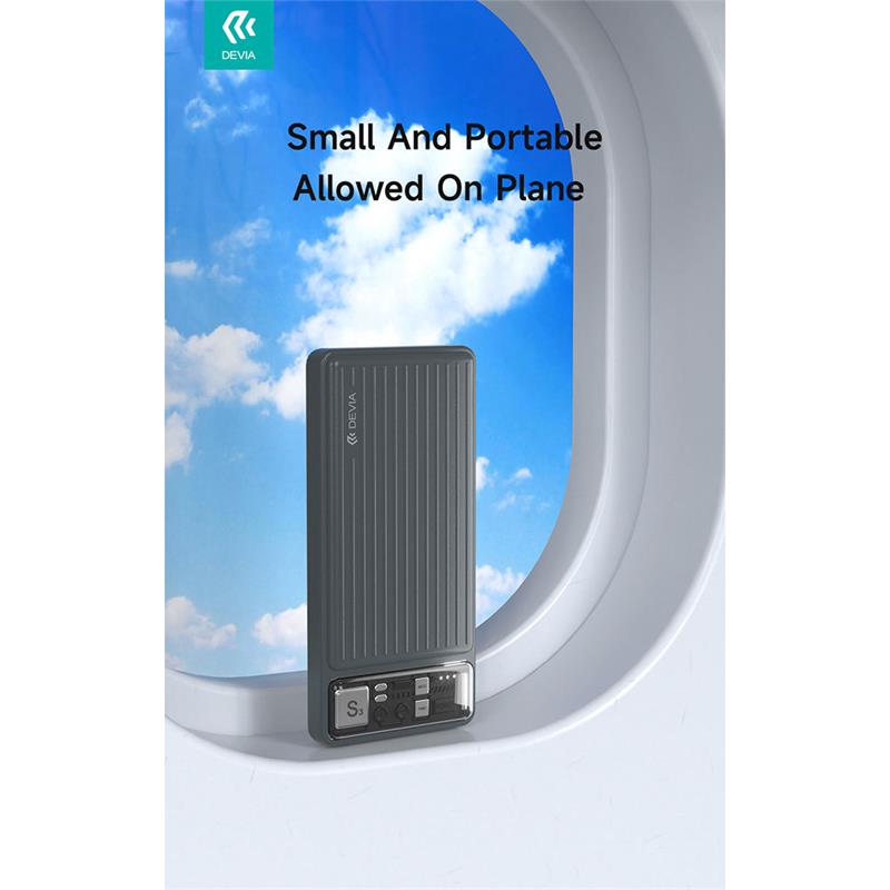 Devia powerbank Smart Series 10000 mAh 12W - Deep Gray