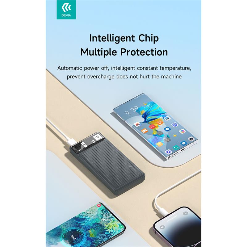 Devia powerbank Smart Series 10000 mAh 12W - Ivory