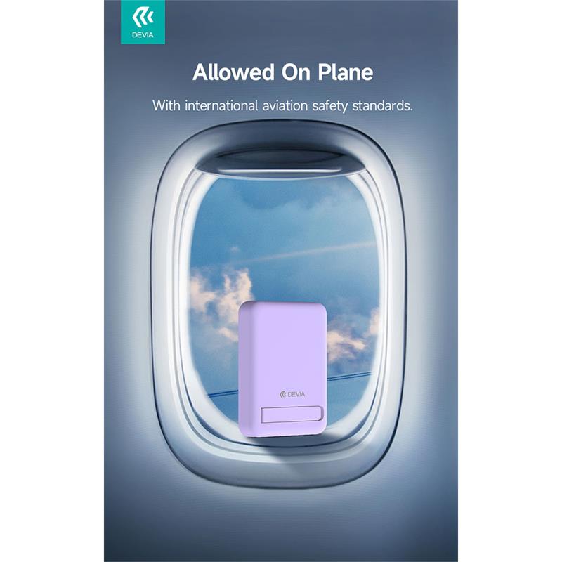 Devia powerbank Smart Series Magnetic Wireless 10.000 mAh PD 20W - Black