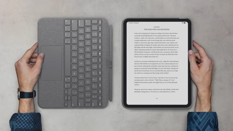 Logitech COMBO TOUCH pre iPad ( 10. gen. a A16) - šedá - UK