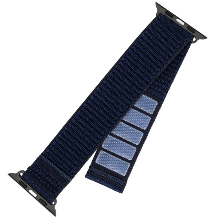 FIXED Nylon Sporty Strap pro Apple Watch Ultra 49 mm, tmavě modrý