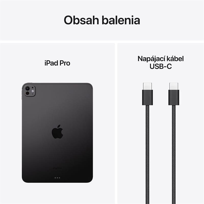 iPad Pro 11" Wi-Fi 256GB Vesmírně černý (2024)