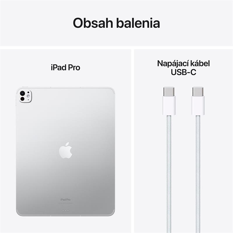 iPad Pro 13" Wi-Fi + Cellular 512GB Stříbrný (2024)
