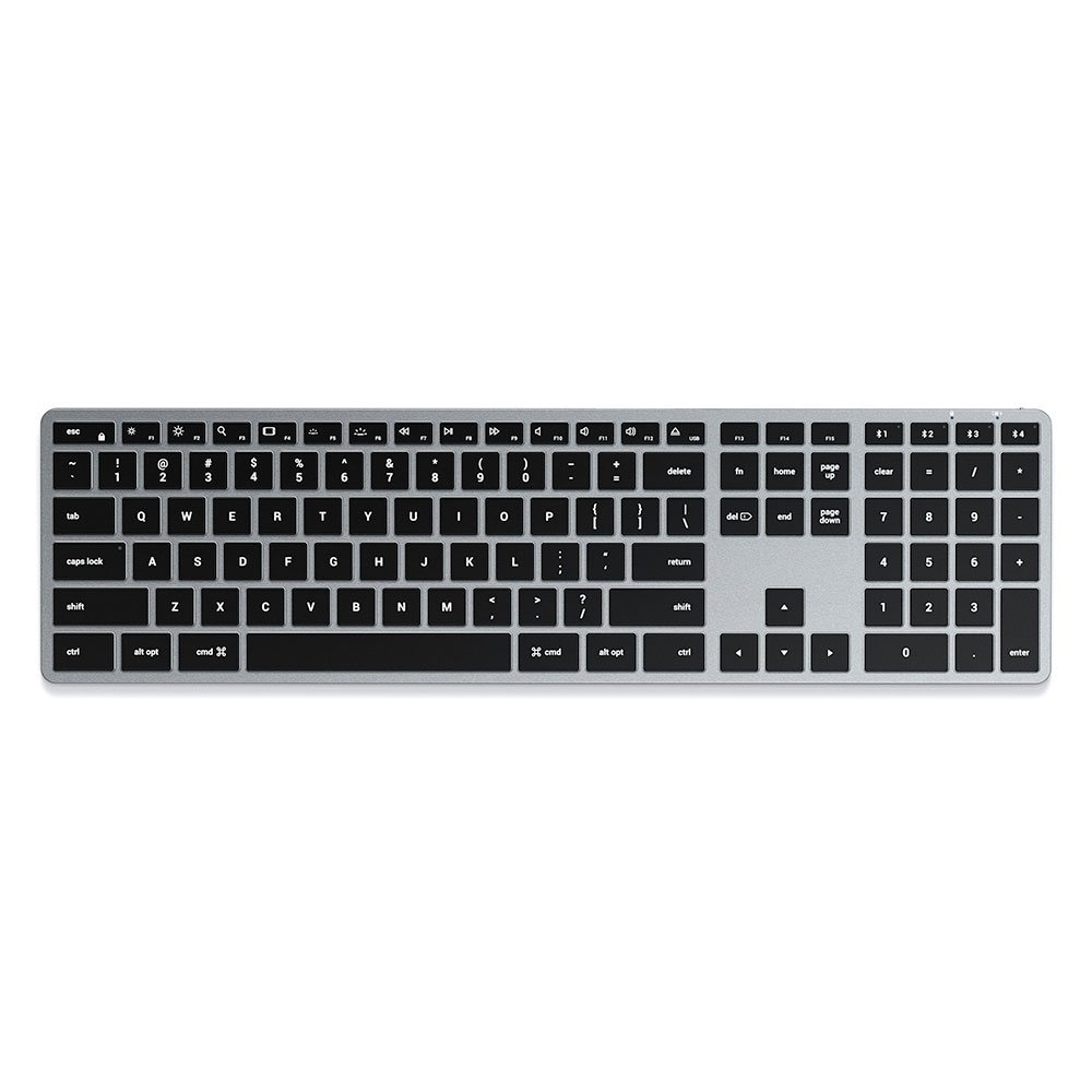 Satechi klávesnica Slim X3 Bluetooth Backlit Keyboard CZ - Space Gray