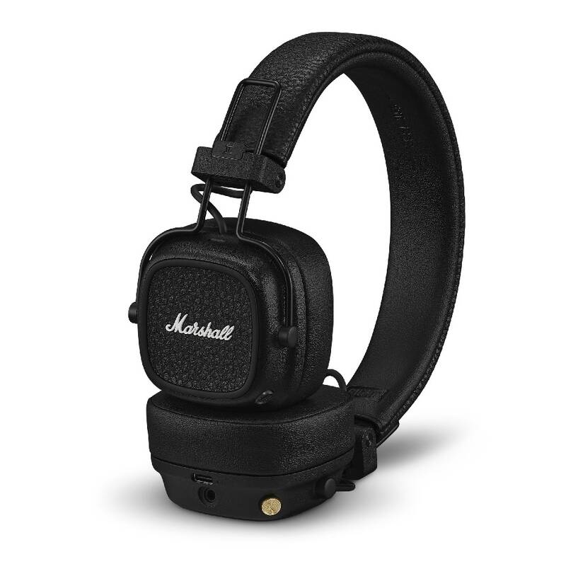 Marshall Major V - Bluetooth Black slúchadlá
