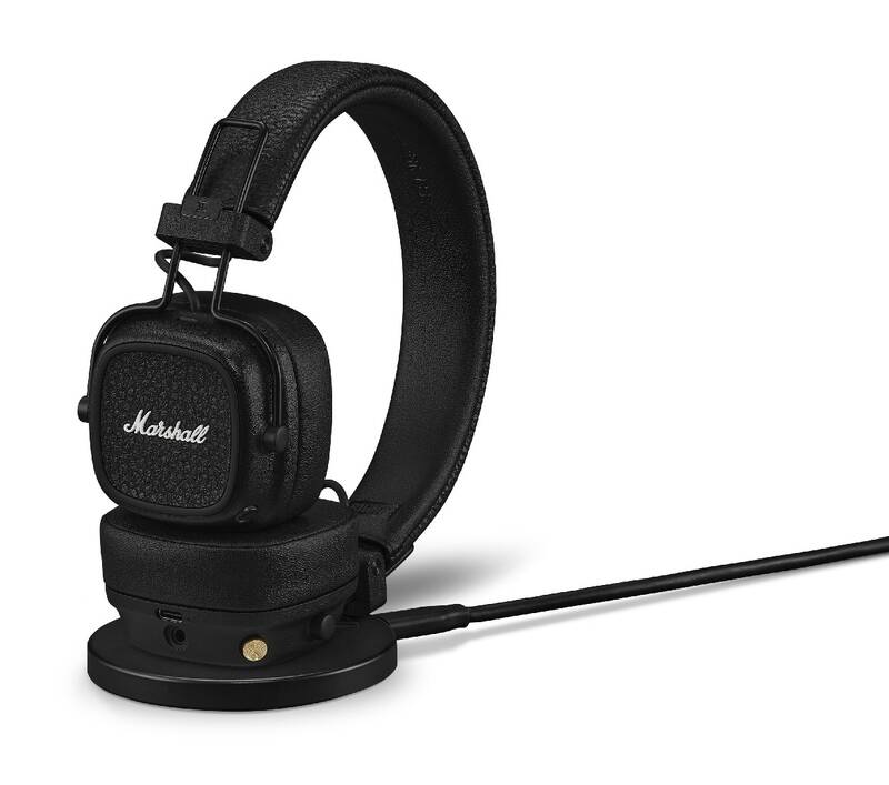 Marshall Major V - Bluetooth Black slúchadlá