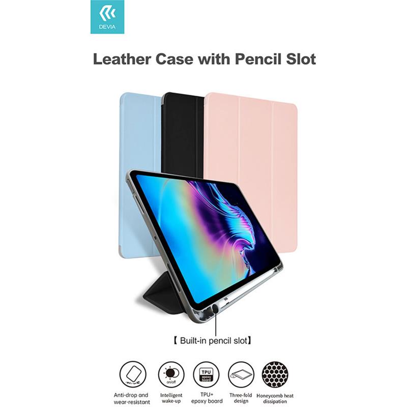 Devia puzdro Gremlin Case with Pencil Slot pre iPad Air 11" M1/M2/M3 - Blue
