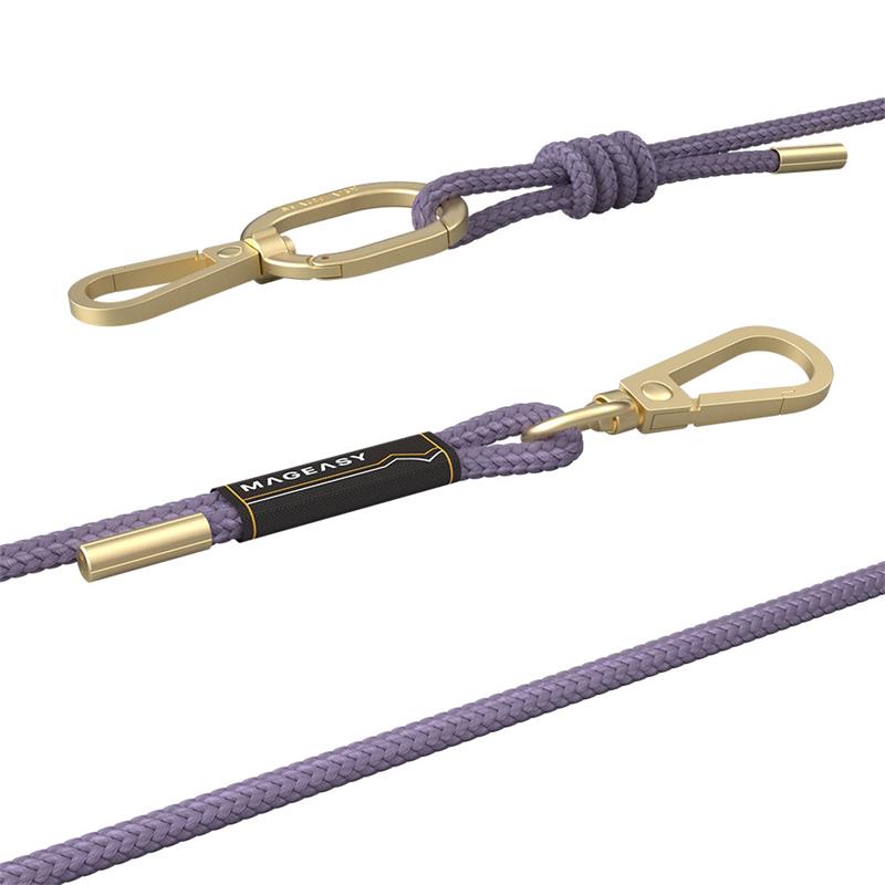 SwitchEasy šnúrka Strap+Strap Card 6mm Phone Lanyard - Very Peri