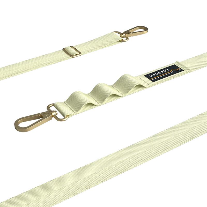 SwitchEasy šnúrka Strap+Strap Card 20mm Phone Lanyard - Spring Green