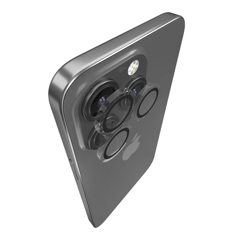 Devia Peak Series Crystal Lens Protector pre iPhone 15 Pro/15 Pro Max - Clear