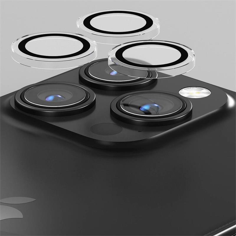 Devia Peak Series Crystal Lens Protector pre iPhone 15 Pro/15 Pro Max - Clear