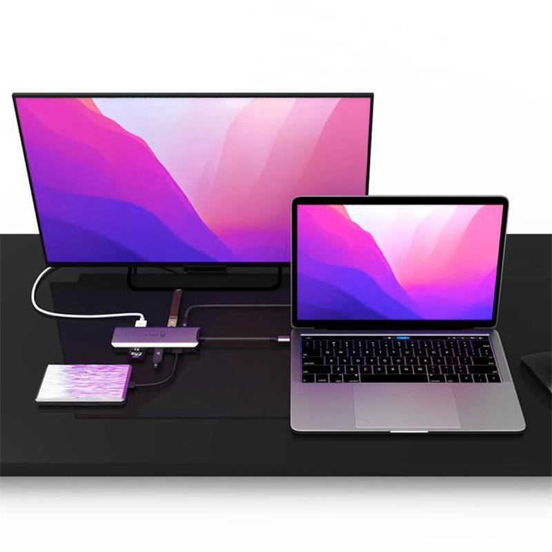 Adam Elements USB-C Casa Hub A09 9-in-1 Hub - Grey