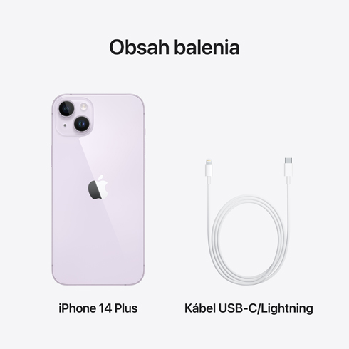 iPhone 14 Plus 128 GB Fialový *Třída A*