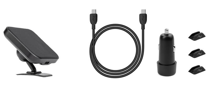 Peak Design Car Mount - VHB - Charging V2 - Black