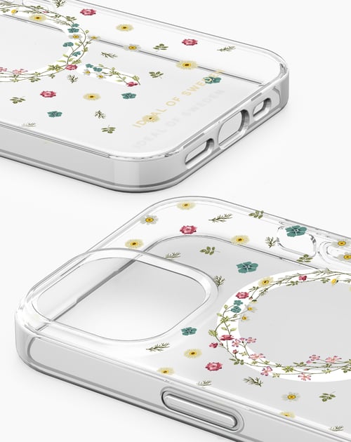 iDeal Fashion Clear Case MagSafe iPhone 13/14/15 Petite Floral