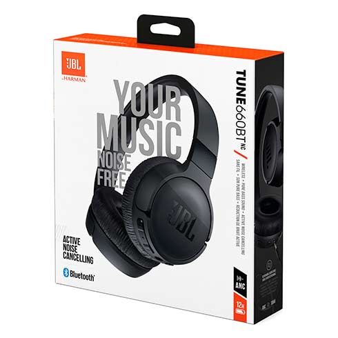JBL Tune 660BTNC Black slúchadlá *Rozbalený*