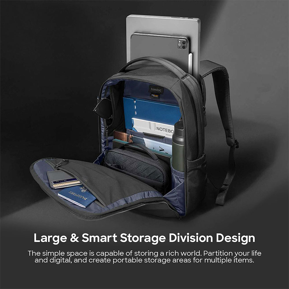 TomToc batoh Voyage-T50 Backpack 20L - Black