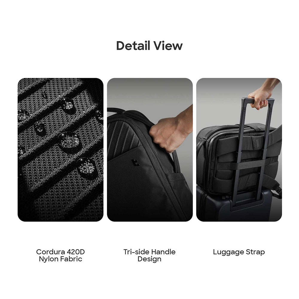 TomToc batoh Voyage-T50 Backpack 20L - Black