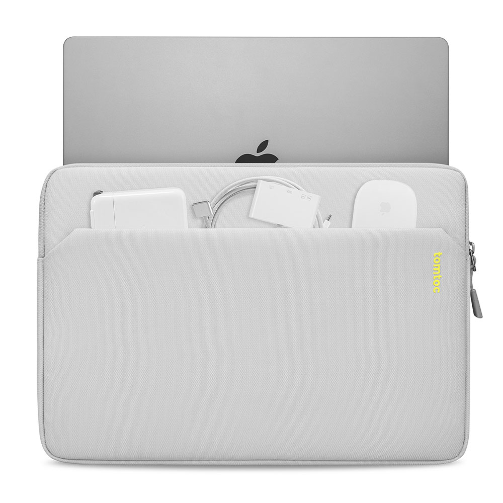 Tomtoc puzdro Light Sleeve pre Macbook Air 13" M1/M2/M3/M4 - Light Gray