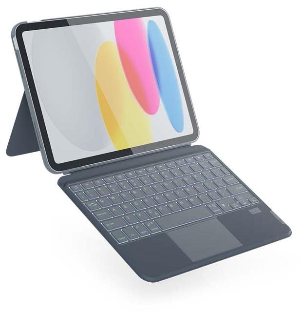 Epico Backlit Keyboard Case for Apple iPad 10,9" (2022)/11" A16 - slovenčina/šedá