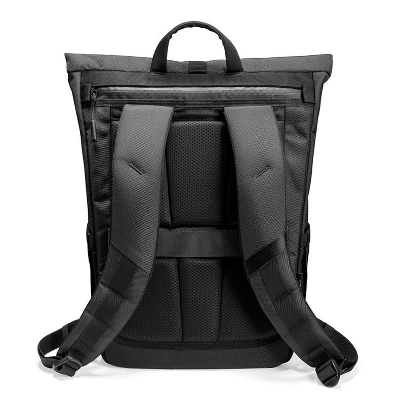 TomToc batoh Navigator T61 Rolltop Backpack 20L - Black