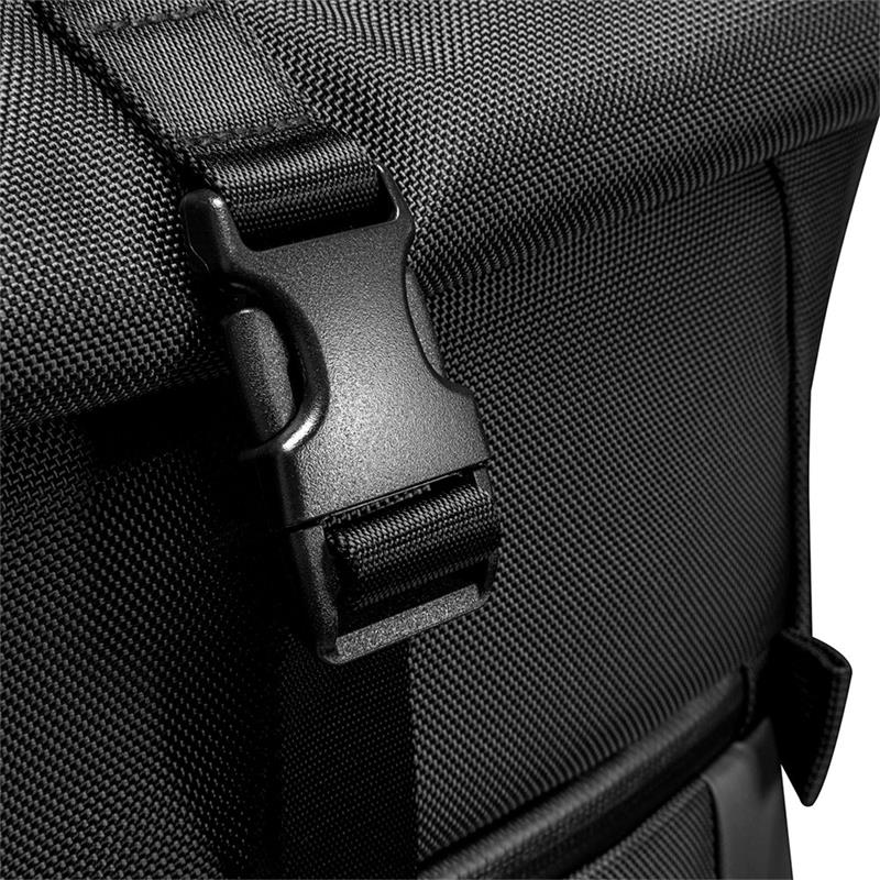 TomToc batoh Navigator T61 Rolltop Backpack 20L - Black