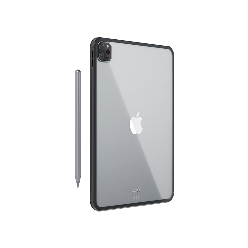 Epico Hero Case Apple iPad Pro 13" (M4/M5) - Transparentní/Černá