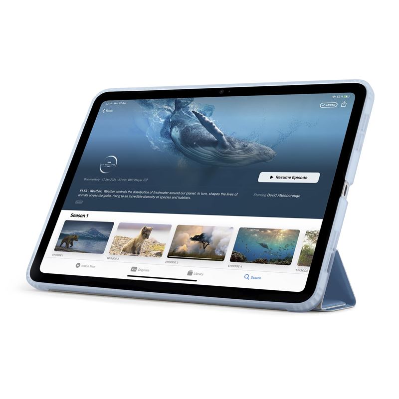 Pipetto pouzdro Origami No1 Original Case pro iPad Air 11" (2024-2026) / iPad Air 10,9"  (2020/2022) - Light Blue