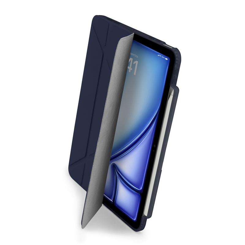 Pipetto pouzdro Origami No3 Pencil Case pro iPad Air 11" (2024/2025) / iPad Air 10,9"  (2022/2020) - Dark Blue