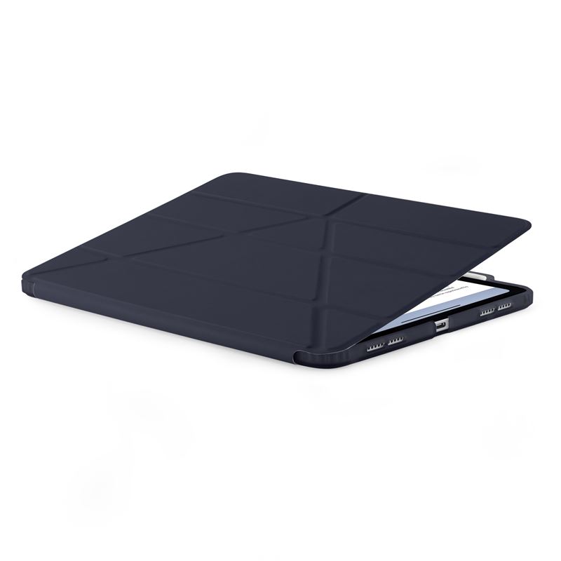 Pipetto pouzdro Origami No3 Pencil Case pro iPad Air 11" (2024/2025) / iPad Air 10,9"  (2022/2020) - Dark Blue