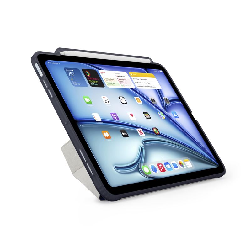 Pipetto pouzdro Origami No3 Pencil Case pro iPad Air 13" (M2/M3) - Dark Blue