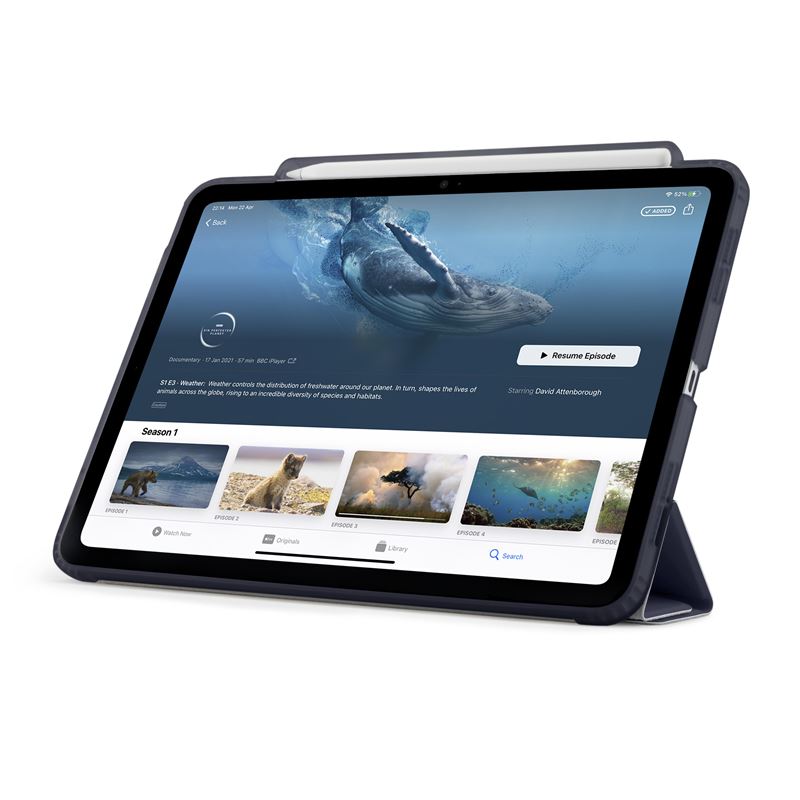 Pipetto pouzdro Origami No3 Pencil Case pro iPad Air 13" (M2/M3) - Dark Blue