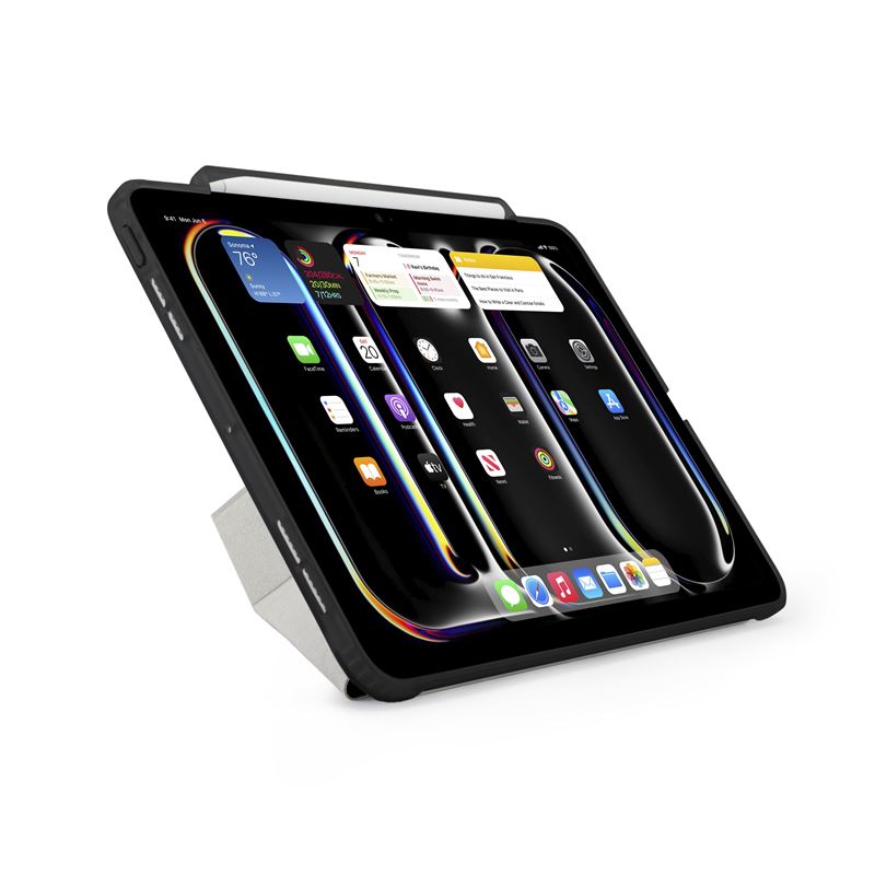 Pipetto pouzdro Origami No3 Pencil Case pro iPad Pro 11" (2024)-Black