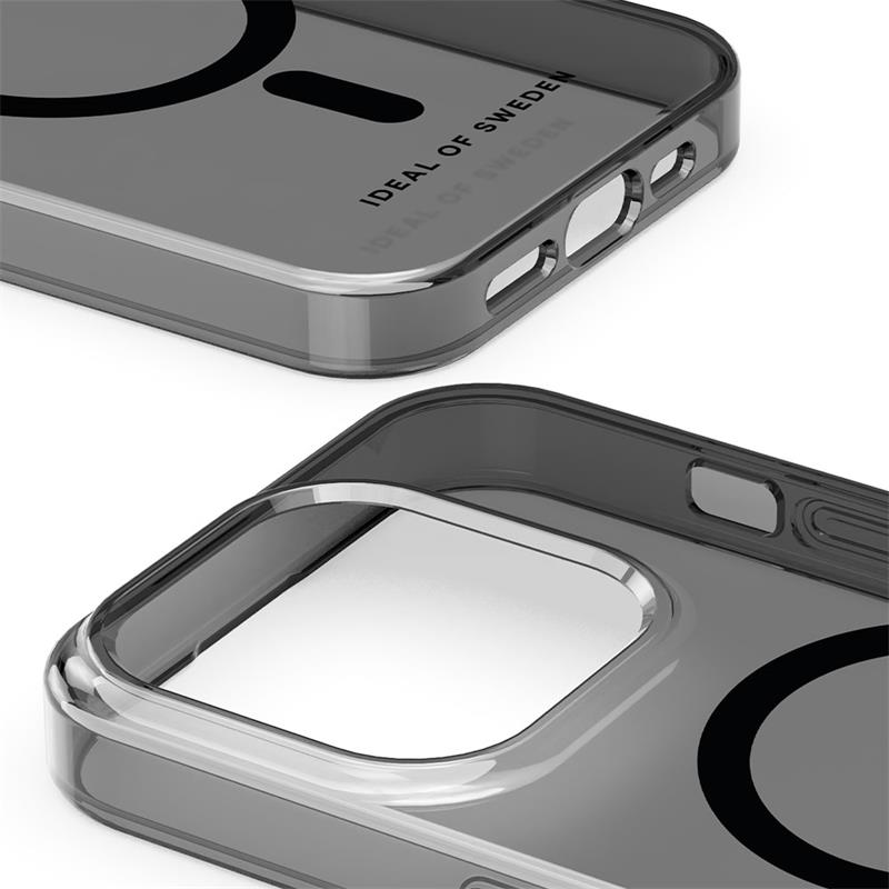 iDeal Fashion Clear Case MagSafe iPhone 15 Pro Tinted Black