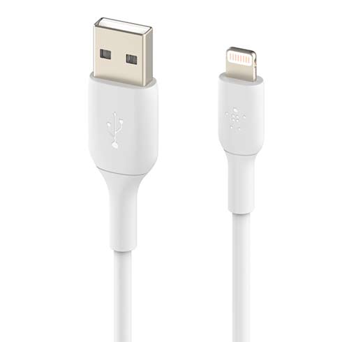 Belkin kábel Boost Charge USB-A to Lightning 1m 2pack- White