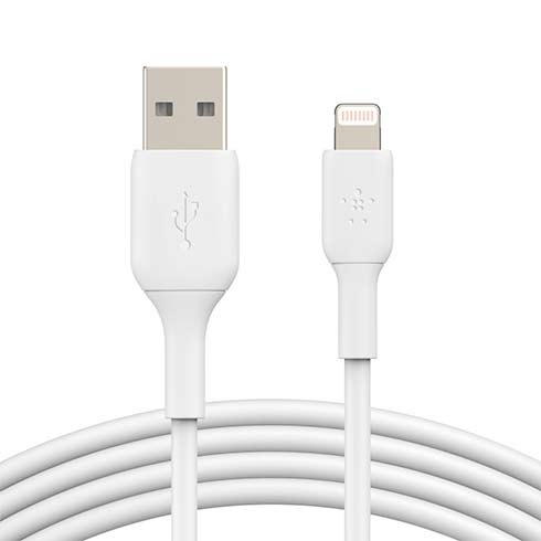 Belkin kábel Boost Charge USB-A to Lightning 1m 2pack- White
