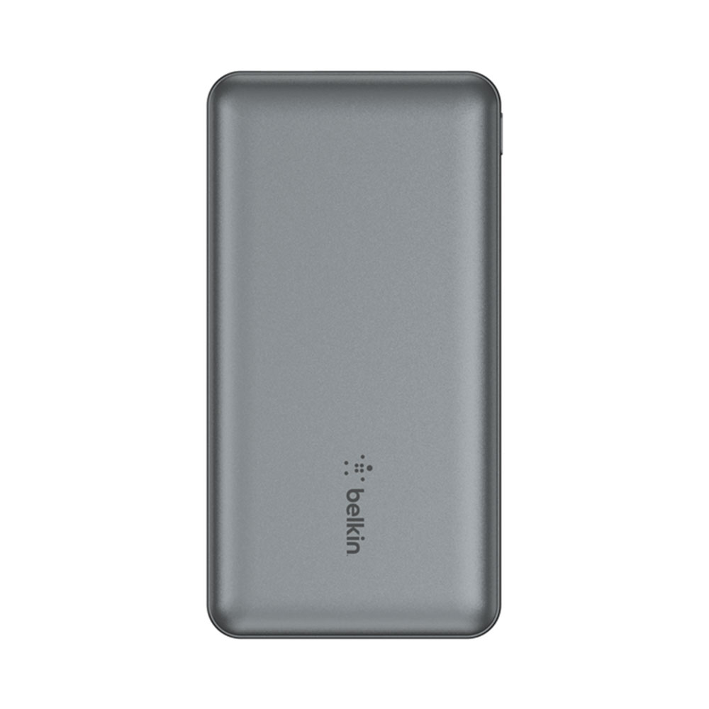 Belkin Boost Charge 3-Port Powerbank 10K + USB-A to USB-C kábel - Space Gray
