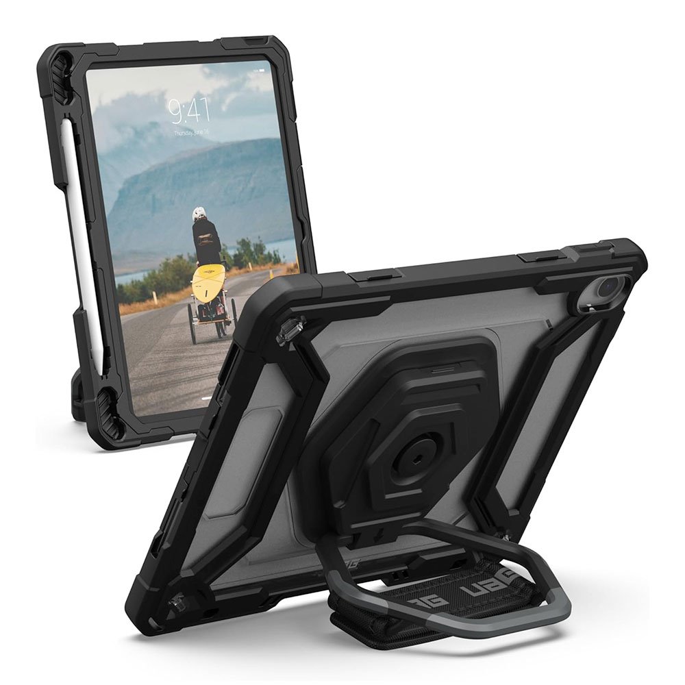 UAG kryt Plasma with KickStand & Handstrap pre iPad 10-11 Gen 2022/2025 - Black/Ice