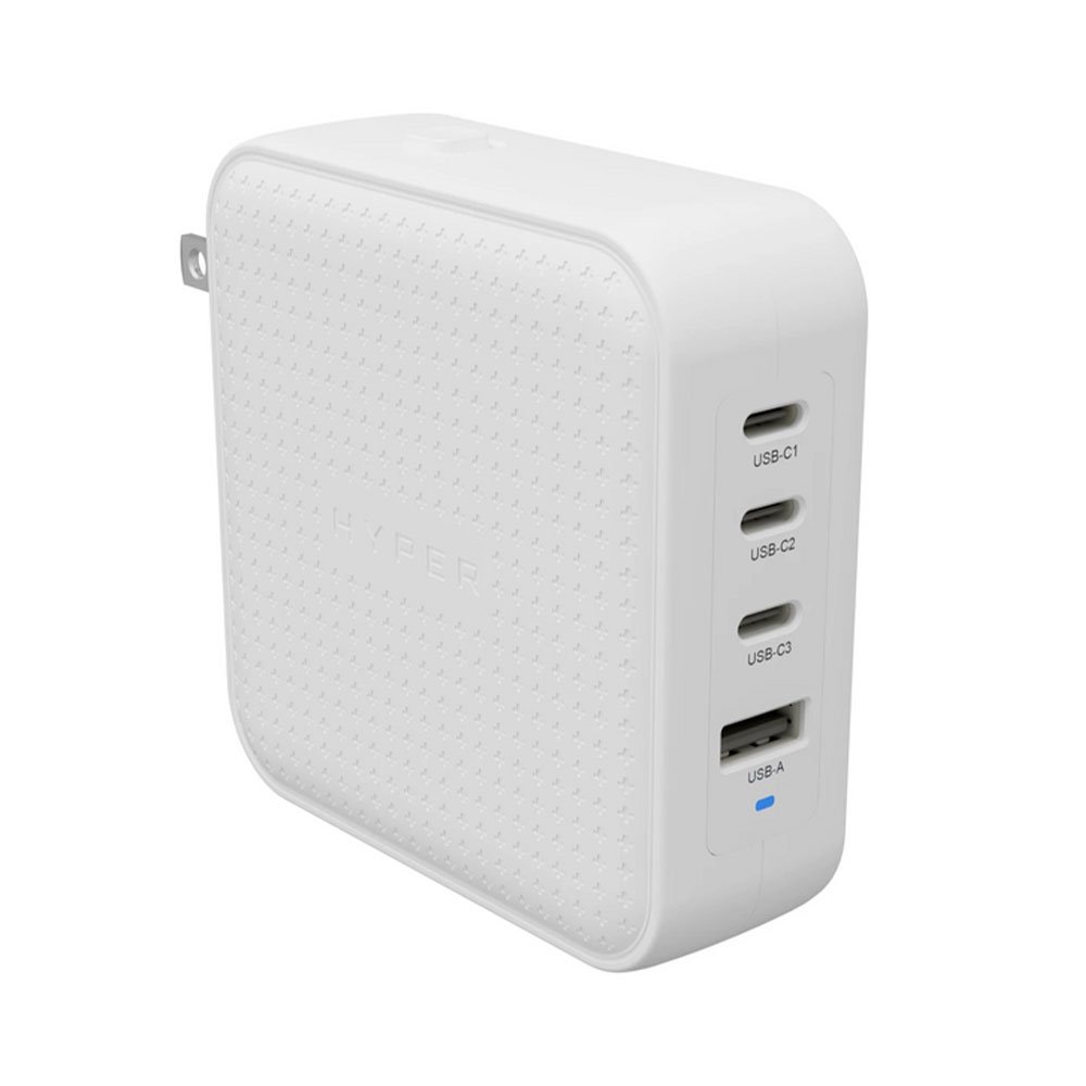 Hyper HyperJuice 100W USB-C GaN Travel Charger - White