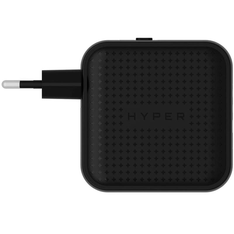 Hyper HyperJuice 70W USB-C GaN Travel Charger - Black