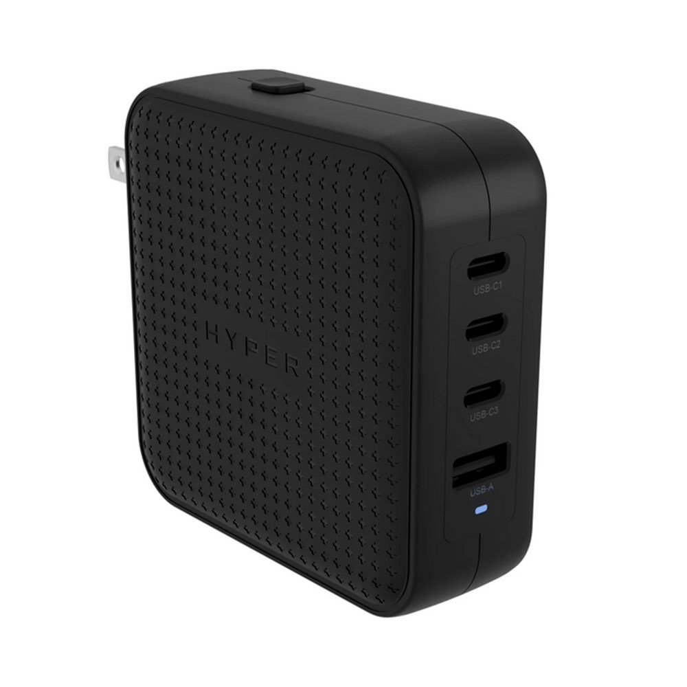 Hyper HyperJuice 100W USB-C GaN Travel Charger - Black