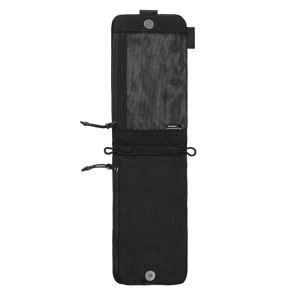 SwitchEasy Sacoche Utility Crossbody Bag + Strap Phone Lanyard 8.3mm -  Graphitte Black + Black