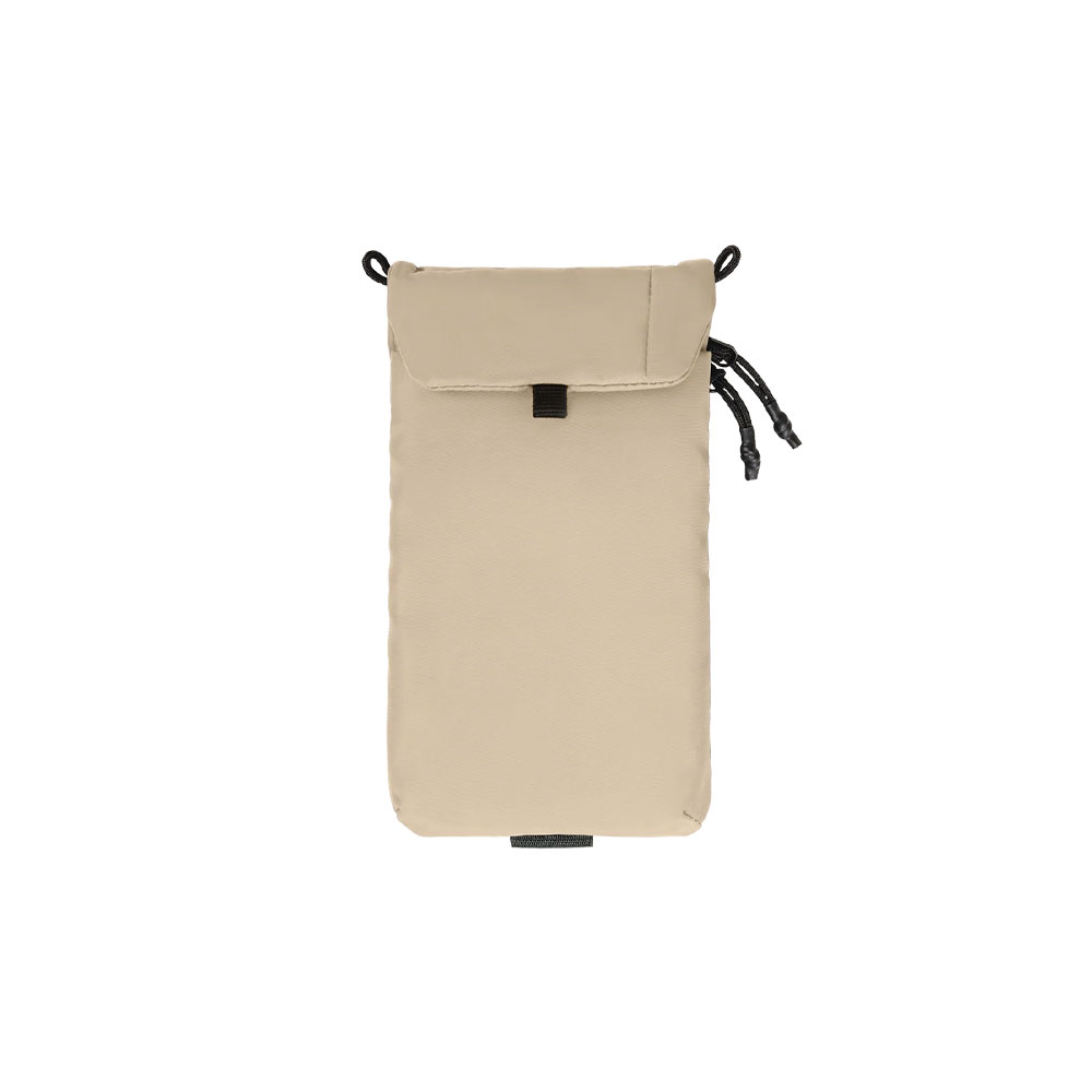 SwitchEasy Sacoche Utility Crossbody Bag + Strap Phone Lanyard 8.3mm - Sand Beige + Black