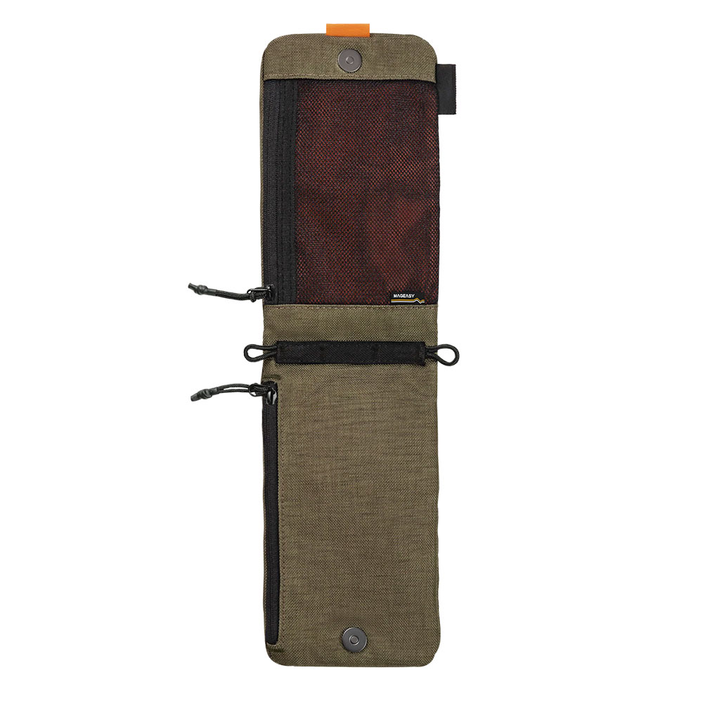 SwitchEasy Sacoche Utility Crossbody Bag + Strap Phone Lanyard 8.3mm - Wild Green + Reflective Black