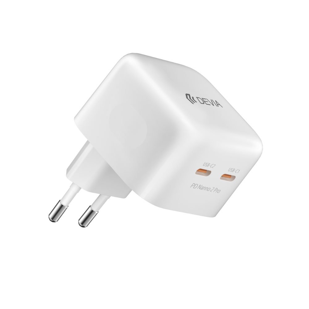 Devia sieťová nabíjačka Extreme Speed GaN PD Quick Charger 45W - White