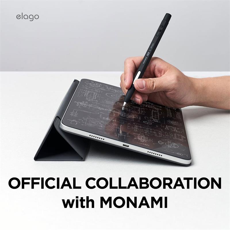 Elago kryt X Monami Case pre Apple Pencil 2nd Gen & Pencil Pro - Black