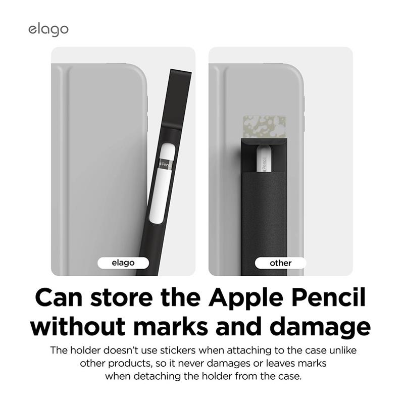 Elago kryt Apple Pencil Silicone Band Holder - Black