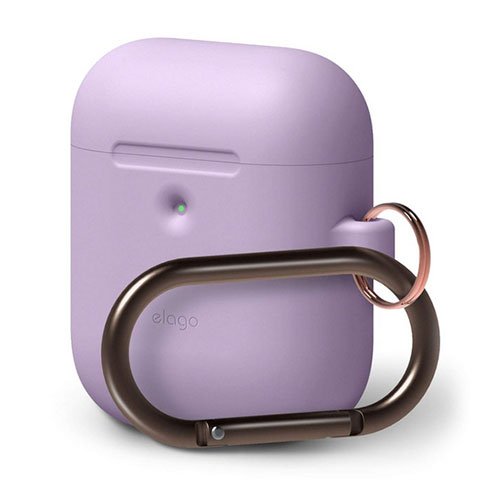 Elago Airpods 2 Silicone Hang Case - Lavender