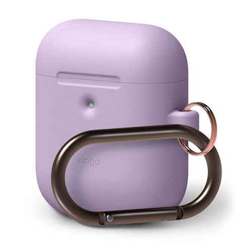 Elago Airpods 2 Silicone Hang Case - Lavender